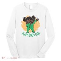 Team Baby Girl Dabbing Funny Long Sleeve Shirt thumb 0