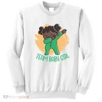 Team Baby Girl Dabbing Funny Sweatshirt thumb 0