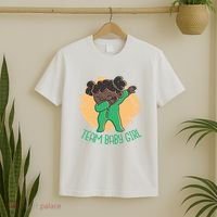 Team Baby Girl Dabbing Funny T-Shirt thumb 2