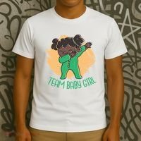 Team Baby Girl Dabbing Funny T-Shirt thumb 3