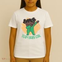 Team Baby Girl Dabbing Funny T-Shirt thumb 4