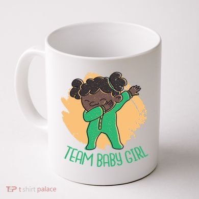 Team Baby Girl Dabbing Funny Coffee Mug