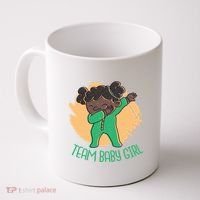 Team Baby Girl Dabbing Funny Coffee Mug thumb 0