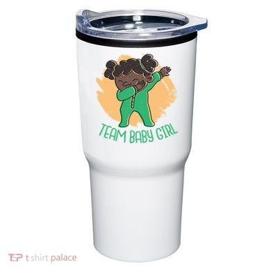 Team Baby Girl Dabbing Funny Tumbler