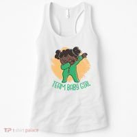 Team Baby Girl Dabbing Funny Women's Tank Top thumb 0