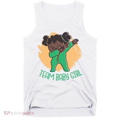 Team Baby Girl Dabbing Funny Tank Top
