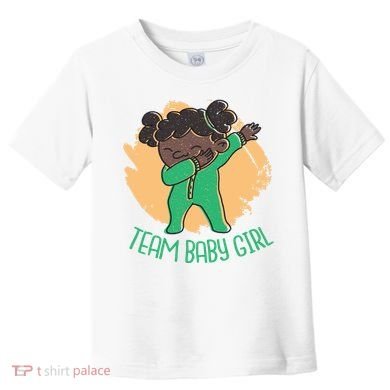 Team Baby Girl Dabbing Funny Toddler T-Shirt