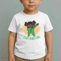 Team Baby Girl Dabbing Funny Toddler T-Shirt thumb 2
