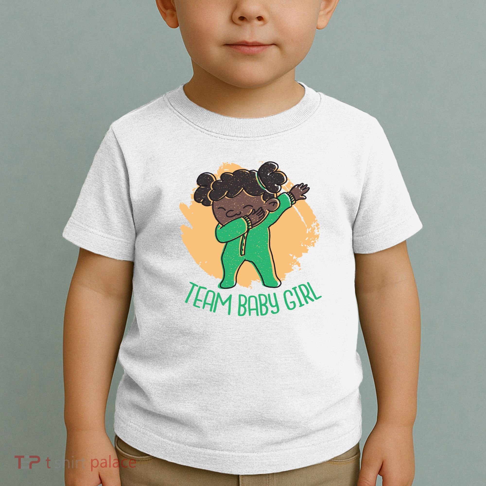 Team Baby Girl Dabbing Funny Toddler T-Shirt