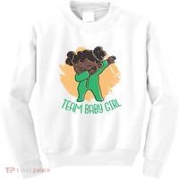 Team Baby Girl Dabbing Funny Kids Sweatshirt thumb 0