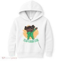 Team Baby Girl Dabbing Funny Kids Hoodie thumb 0