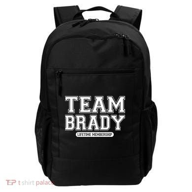 Team Brady Lifetime Memebership Backpack