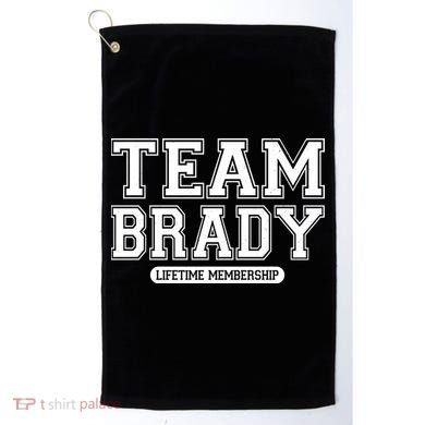 Team Brady Lifetime Memebership Golf Towel