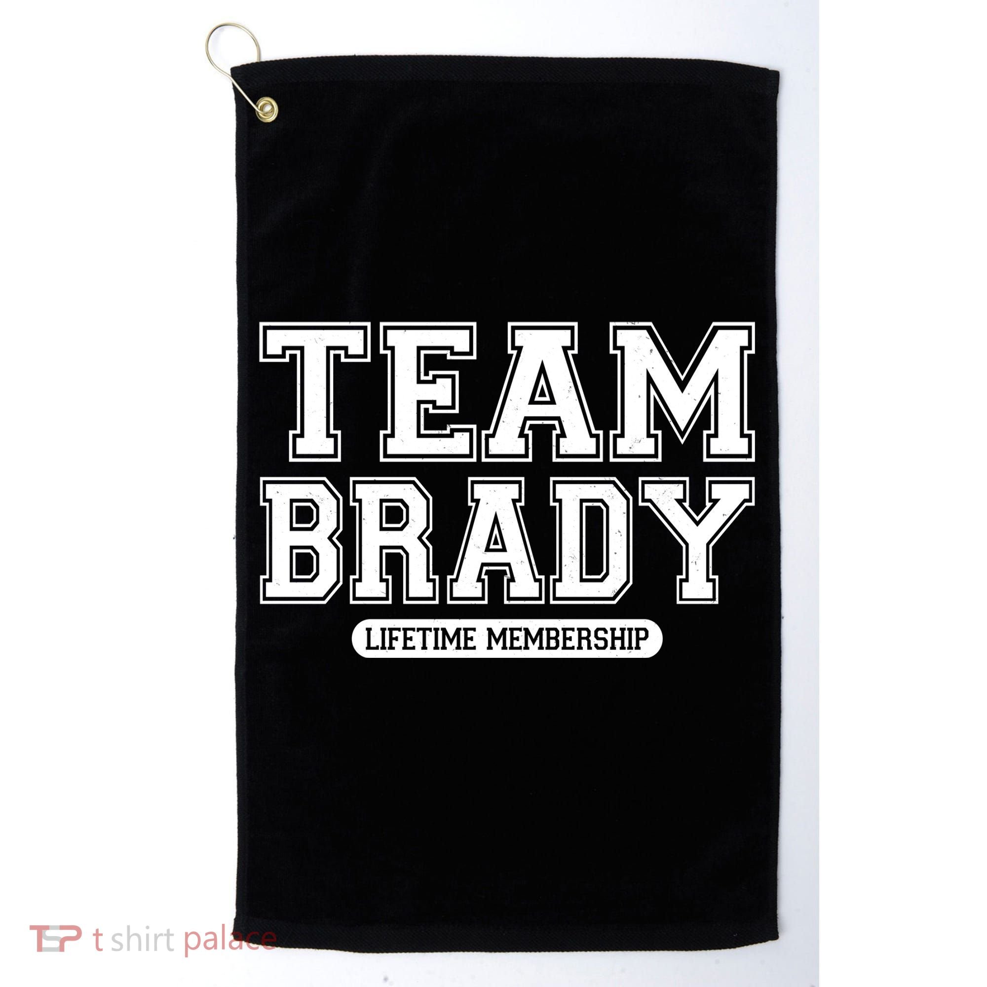 Team Brady Lifetime Memebership Golf Towel