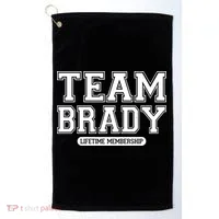 Team Brady Lifetime Memebership Golf Towel thumb 0
