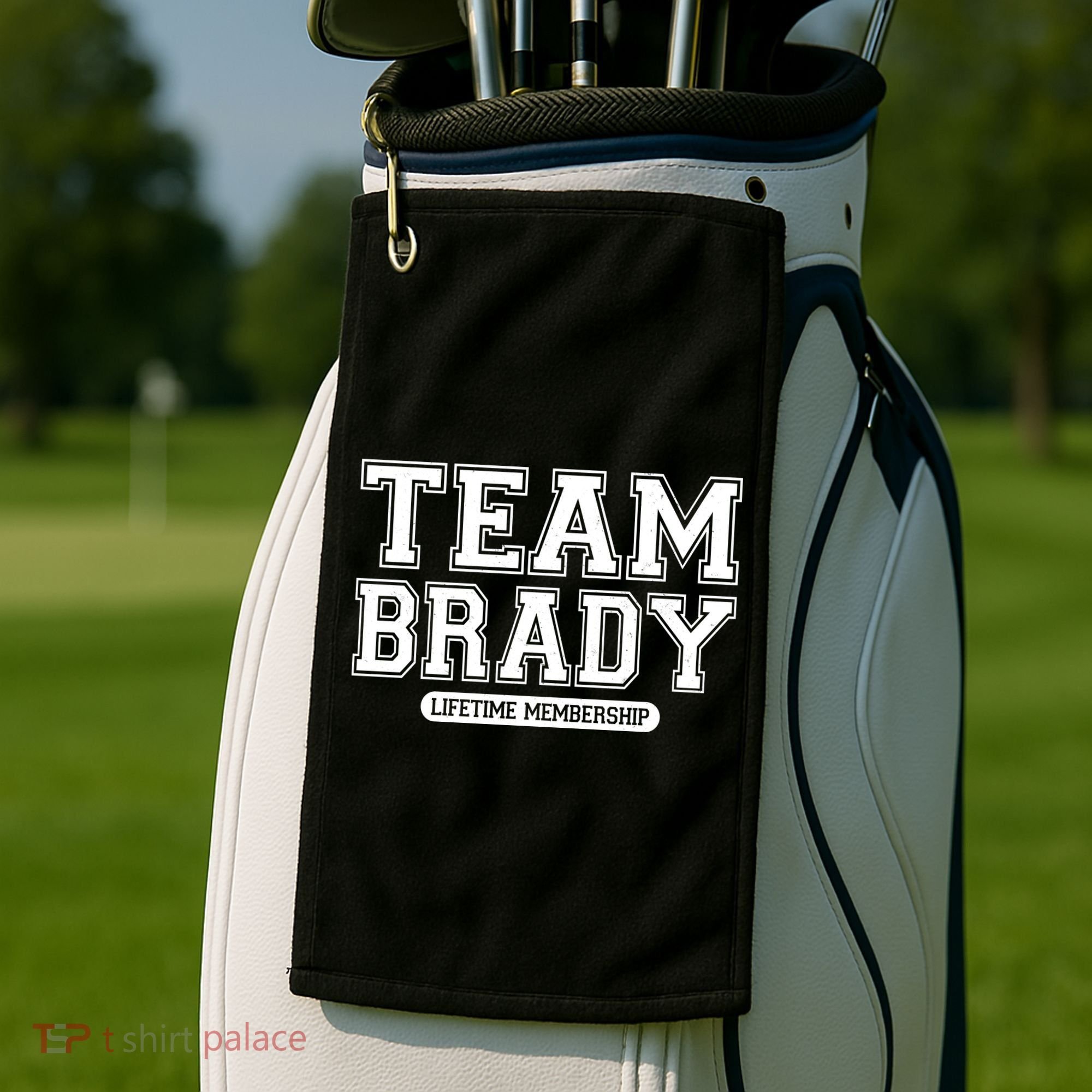 Team Brady Lifetime Memebership Golf Towel