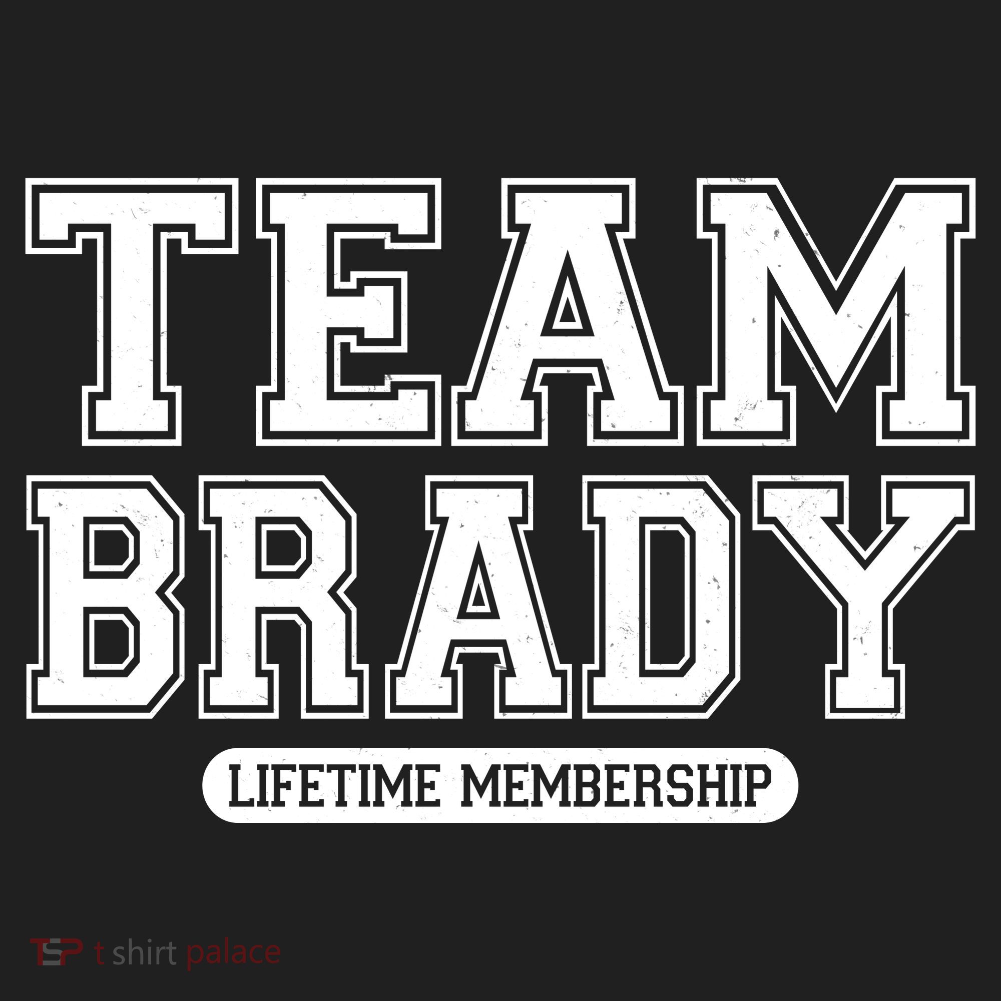 Team Brady Lifetime Memebership Golf Towel