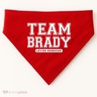 Team Brady Lifetime Memebership USA-Made Doggie Bandana thumb 0