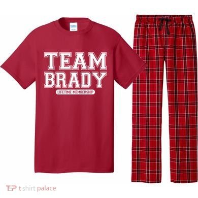 Team Brady Lifetime Memebership Pajama Set