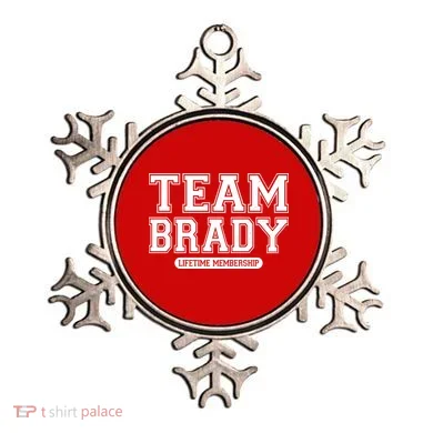 Team Brady Lifetime Memebership Ornament