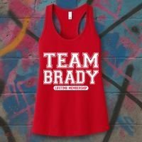Team Brady Lifetime Memebership Women's Tank Top thumb 3