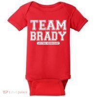Team Brady Lifetime Memebership Baby Bodysuit thumb 0