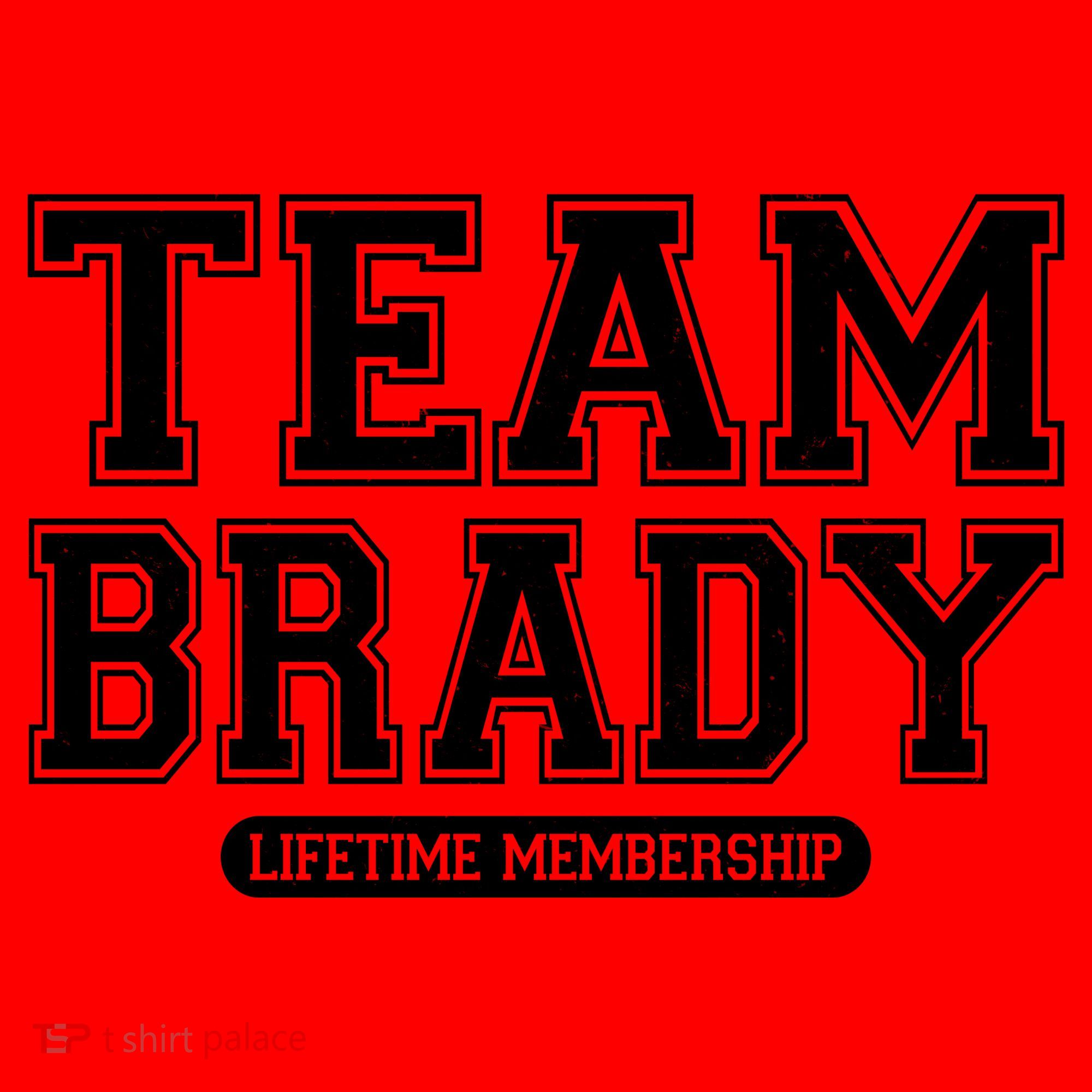 Team Brady Lifetime Memebership Santa Hat
