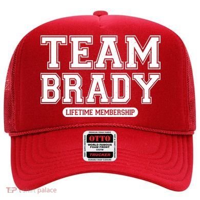 Team Brady Lifetime Memebership Hat