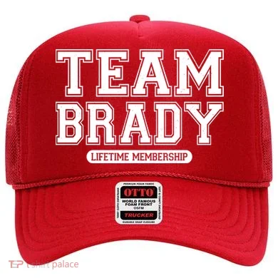 Team Brady Lifetime Memebership Hat