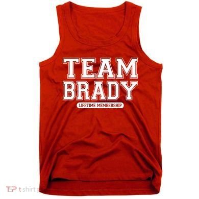 Team Brady Lifetime Memebership Tank Top