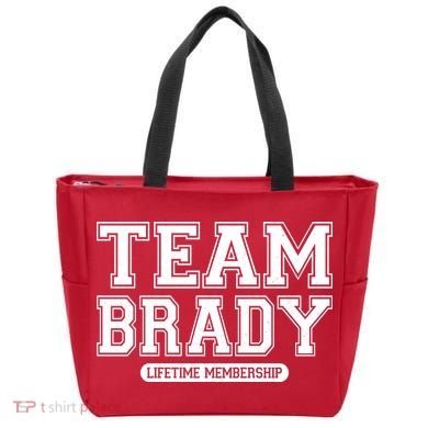 Team Brady Lifetime Memebership Tote Bag