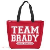 Team Brady Lifetime Memebership Tote Bag thumb 0