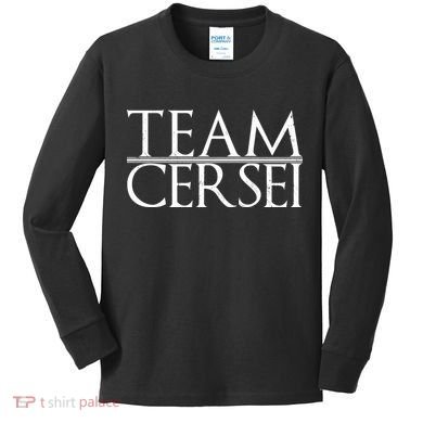 Team Cersei Kids Long Sleeve Shirt