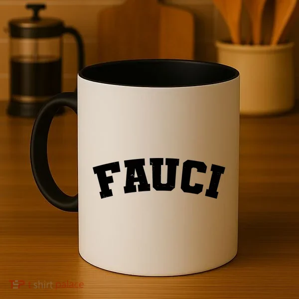 Team Dr Fauci Sporty Logo Coffee Mug