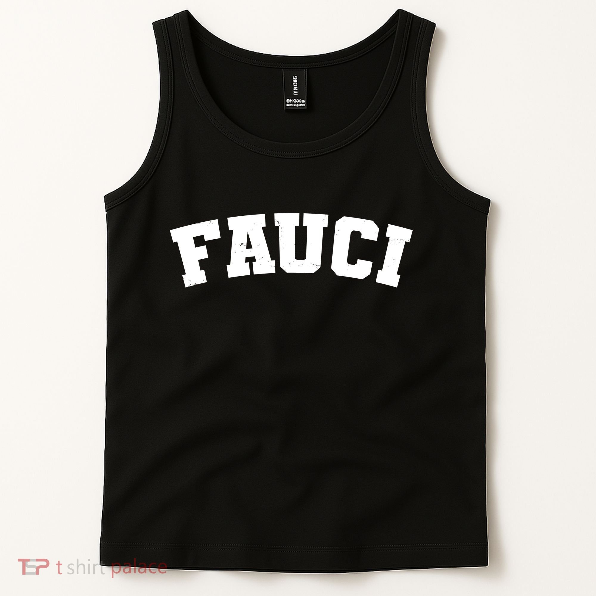 Team Dr Fauci Sporty Logo Tank Top