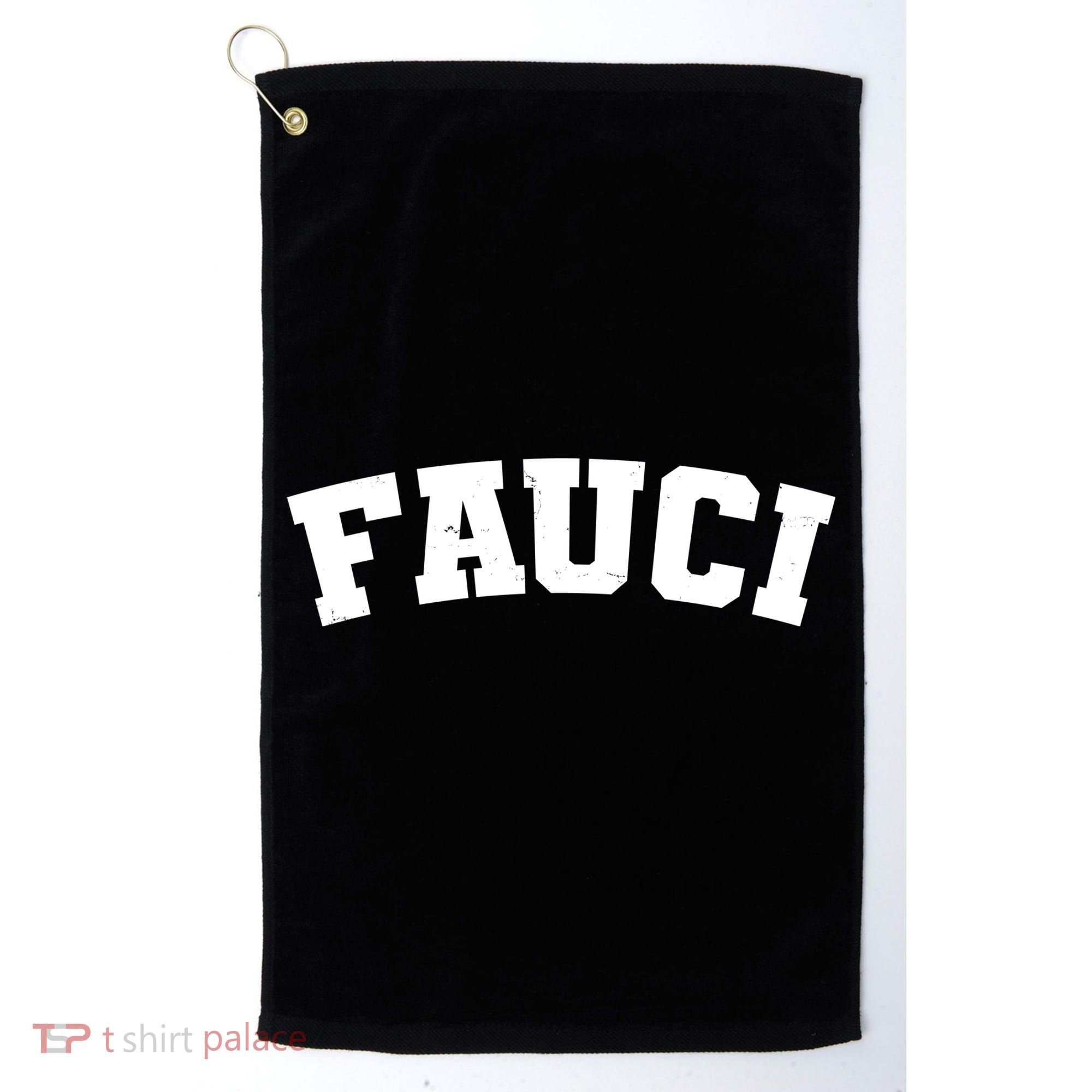 Team Dr Fauci Sporty Logo Golf Towel