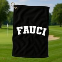 Team Dr Fauci Sporty Logo Golf Towel thumb 1