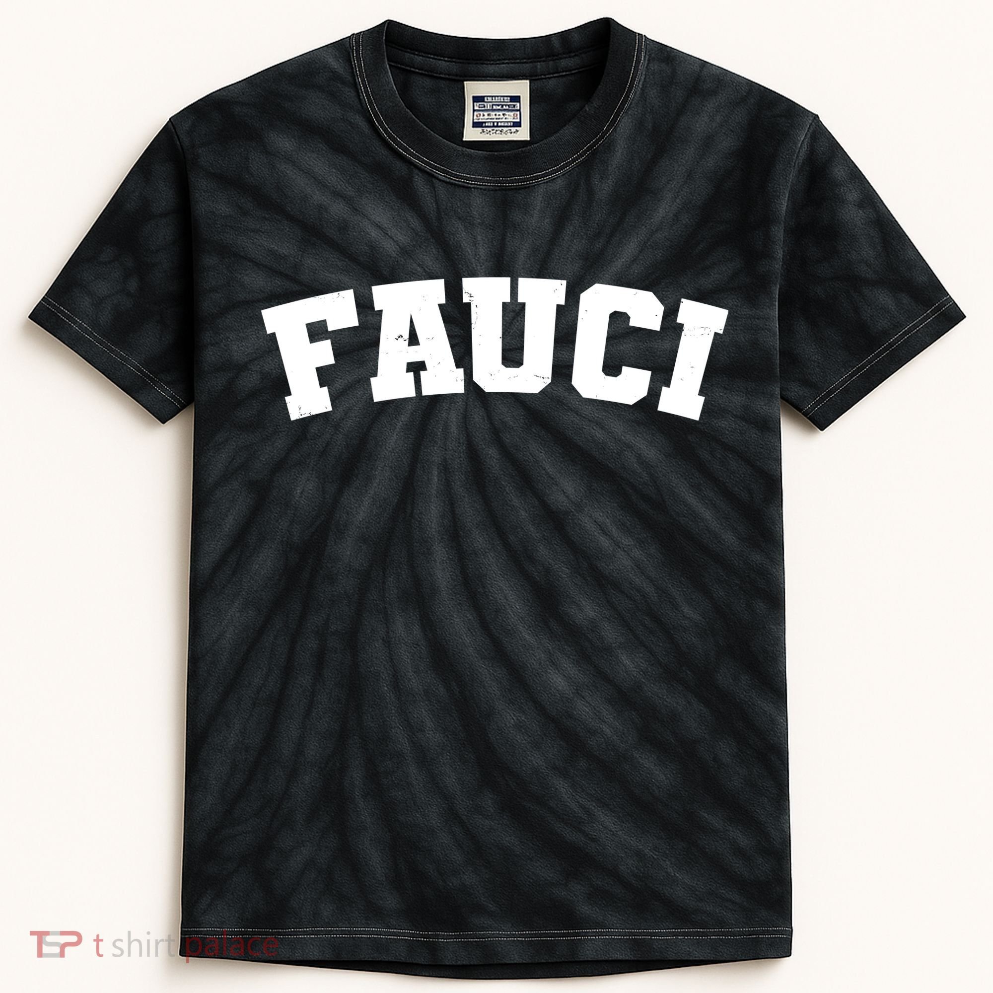 Team Dr Fauci Sporty Logo Kids Tie-Dye T-Shirt