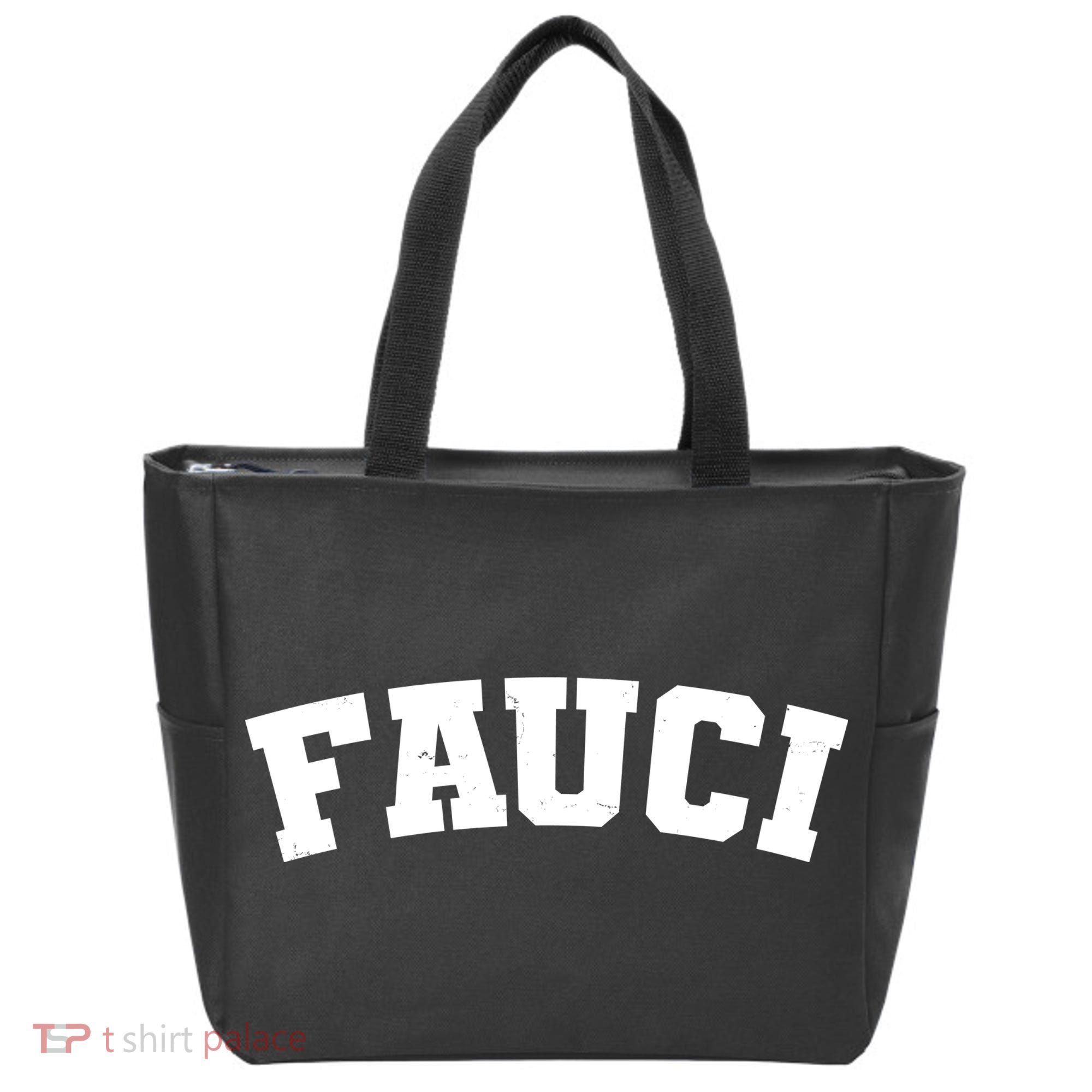 Team Dr Fauci Sporty Logo Tote Bag