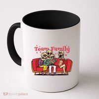 Team Family Skeleton Coffee Mug thumb 0