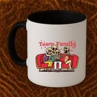 Team Family Skeleton Coffee Mug thumb 2