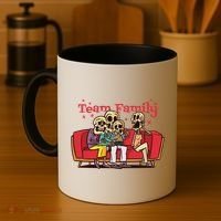 Team Family Skeleton Coffee Mug thumb 4