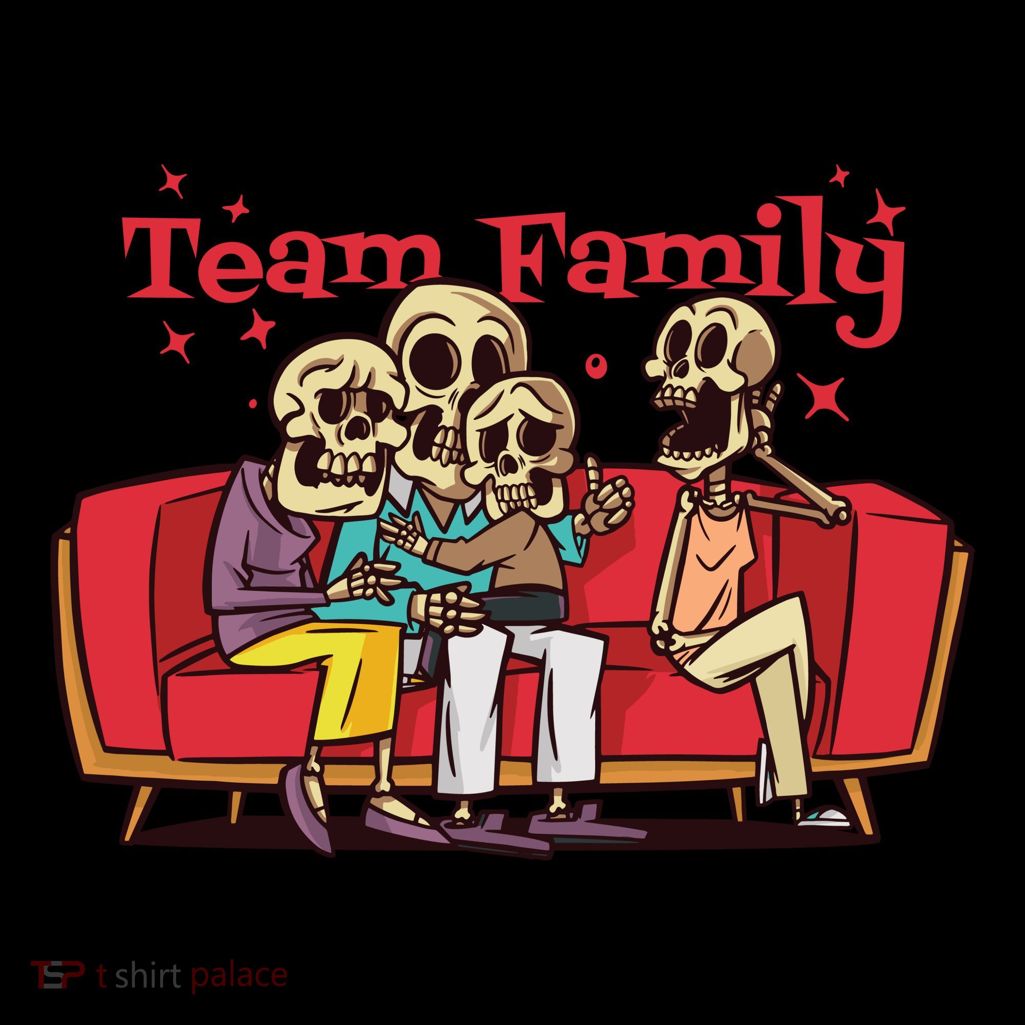 Team Family Skeleton Coffee Mug