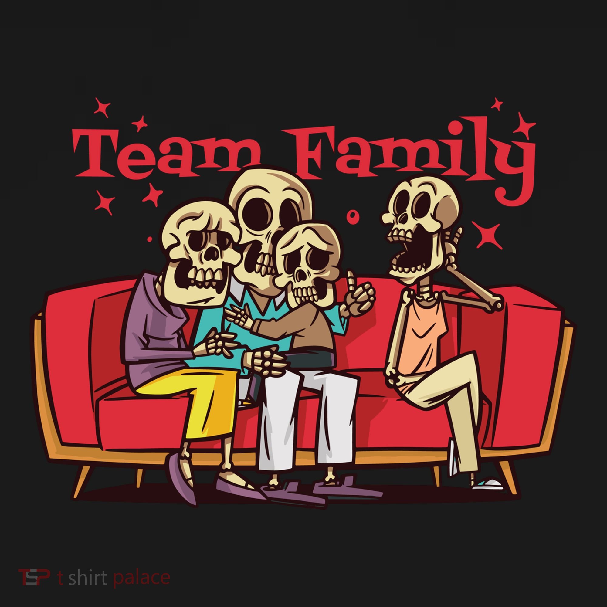 Team Family Skeleton Ornament