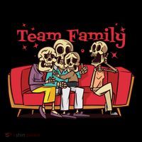 Team Family Skeleton Toddler Hoodie thumb 2