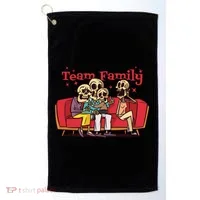 Team Family Skeleton Golf Towel thumb 0