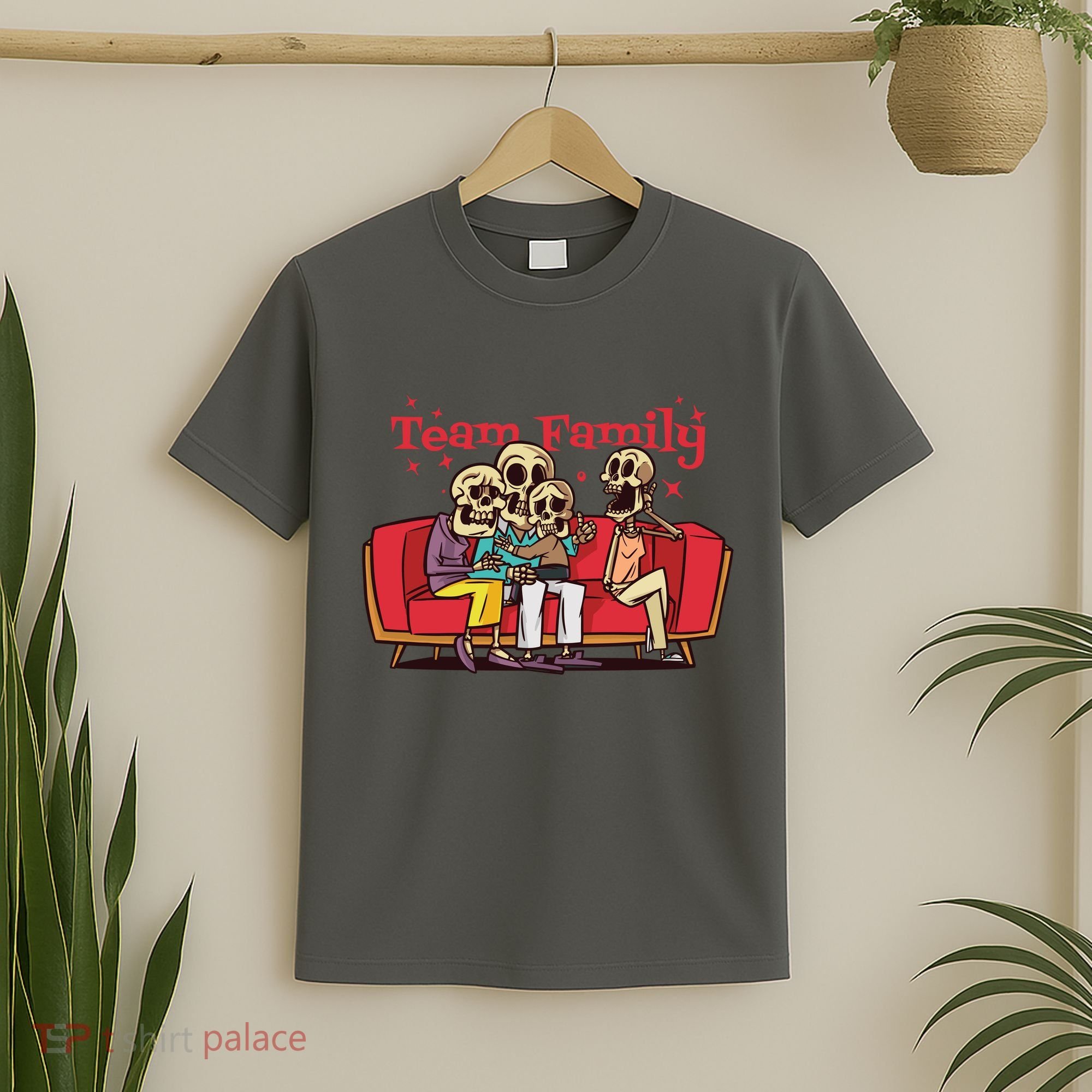 Team Family Skeleton T-Shirt