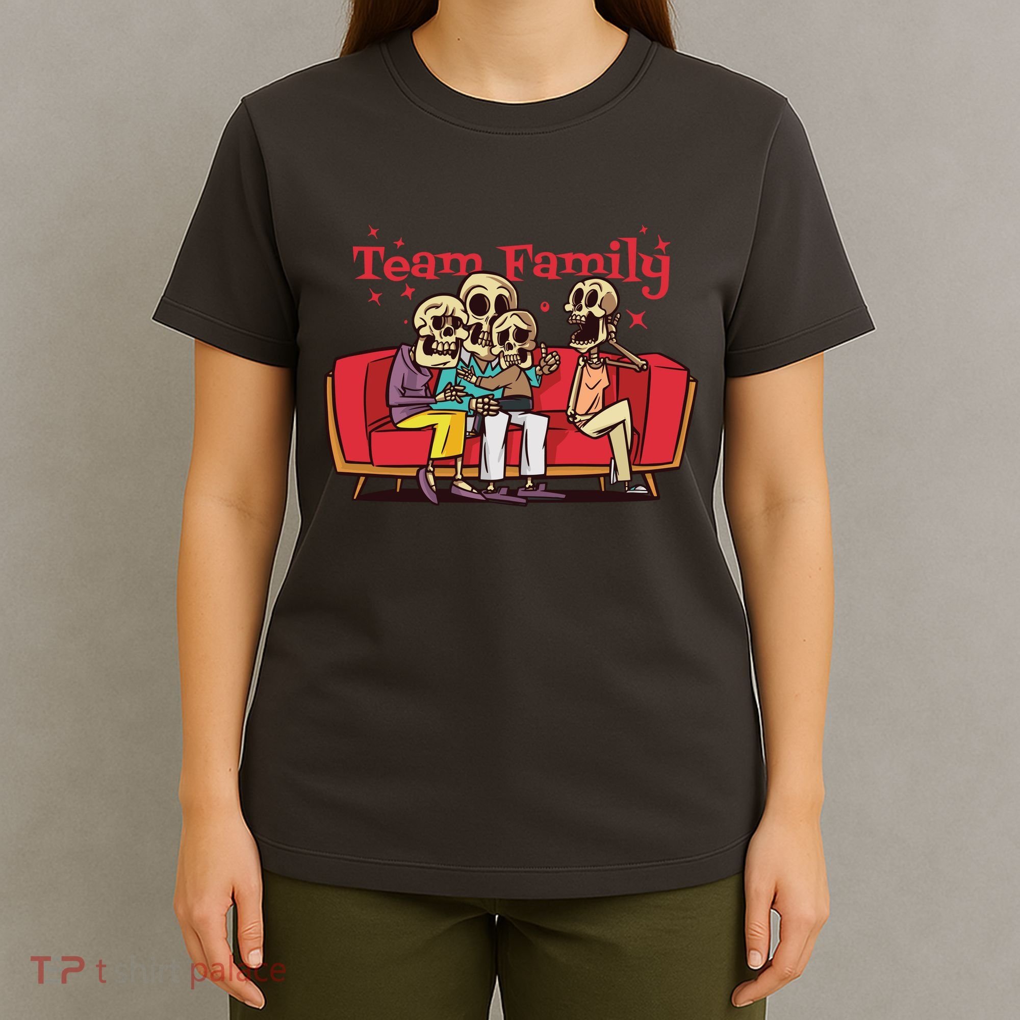 Team Family Skeleton T-Shirt