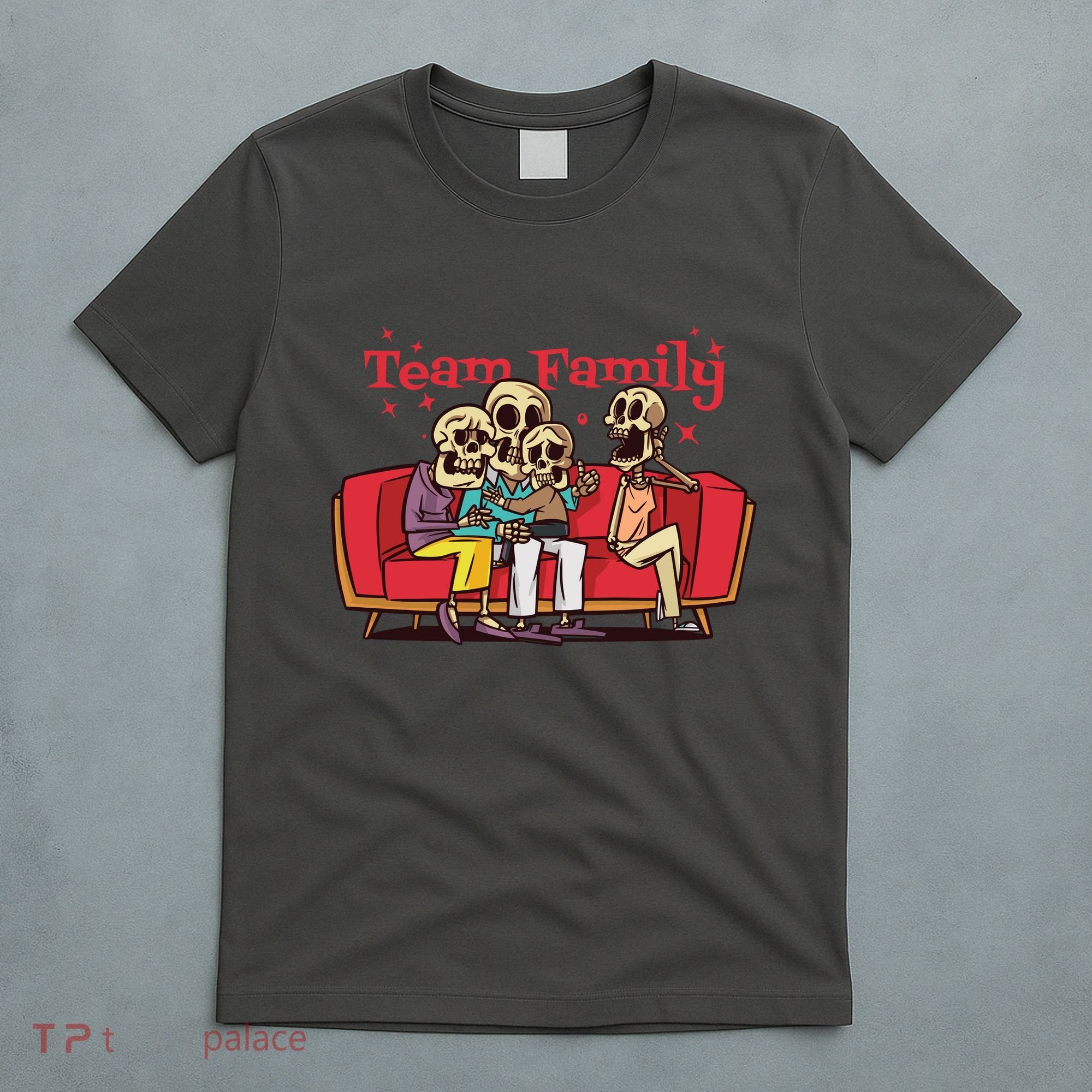 Team Family Skeleton T-Shirt