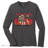 Team Family Skeleton Women's Long Sleeve Shirt thumb 0
